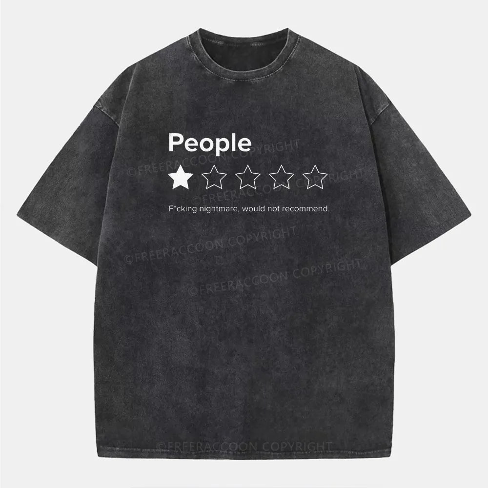 Vintage People, One Star Washed T-Shirt