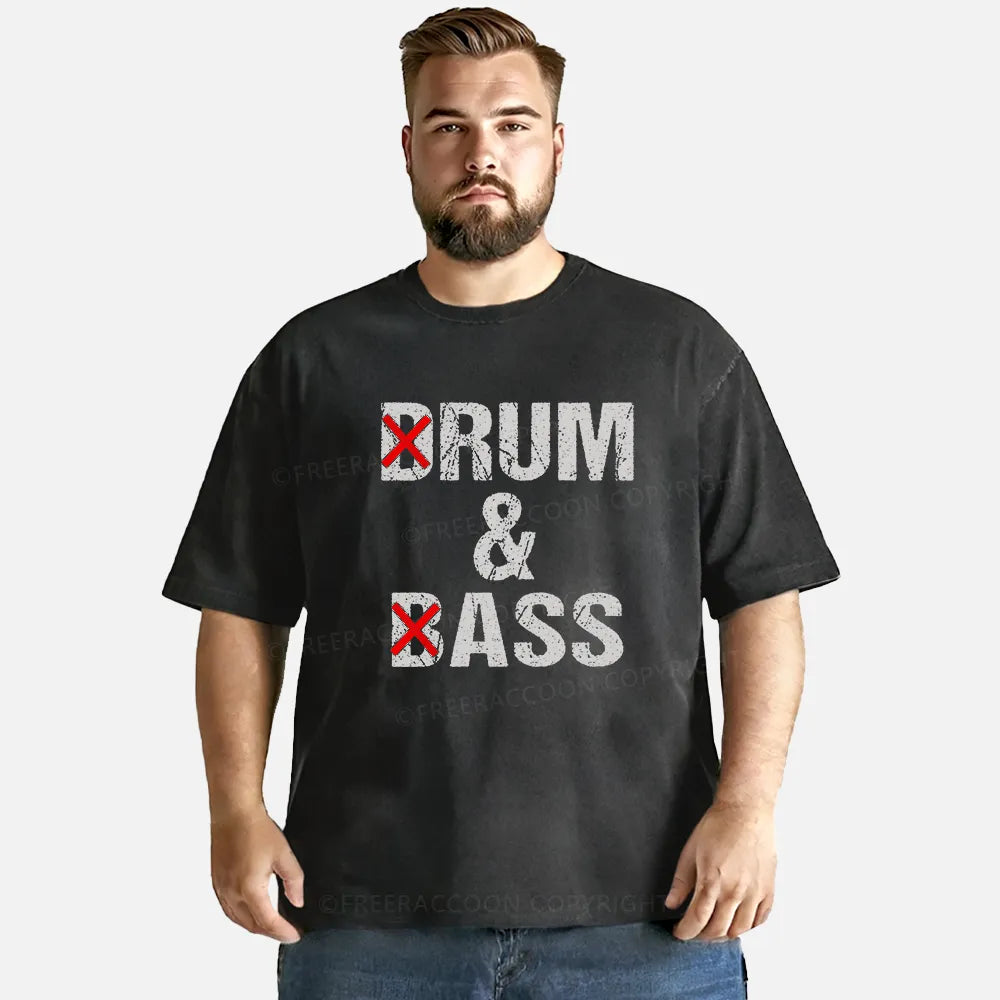 Vintage Drum And Bass Rum Ass Washed T-Shirt