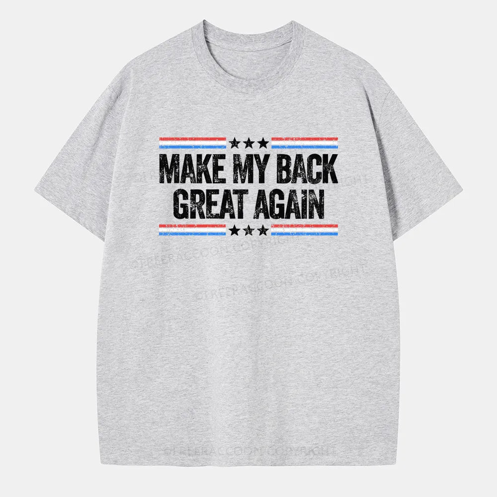 Vintage Make My Back Great Again Classic T-Shirt