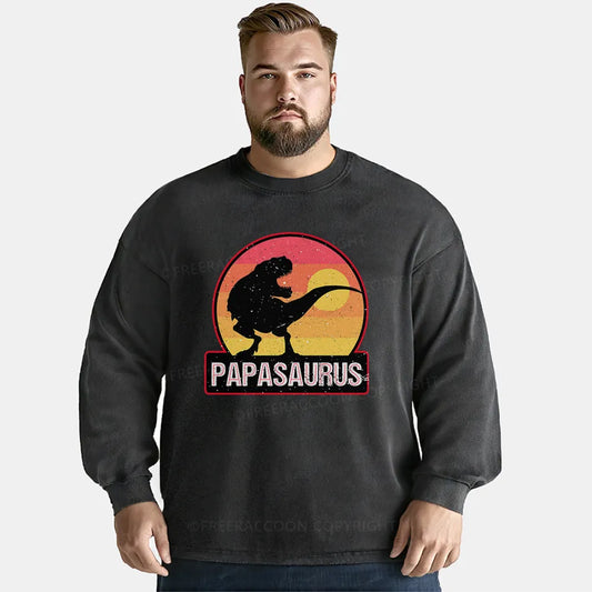 Vintage Papasaurus Washed Long Sleeve Shirt