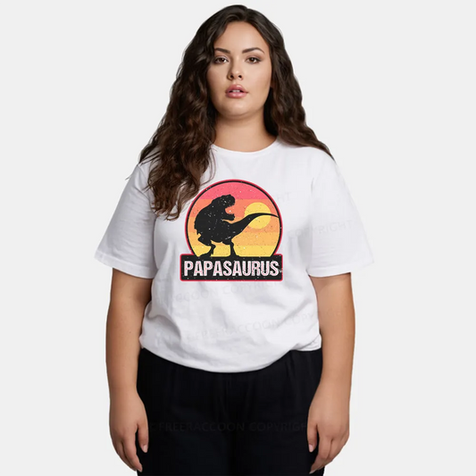 Vintage Papasaurus Classic T-Shirt