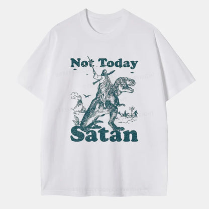 Vintage Not Today Satan Classic T-Shirt