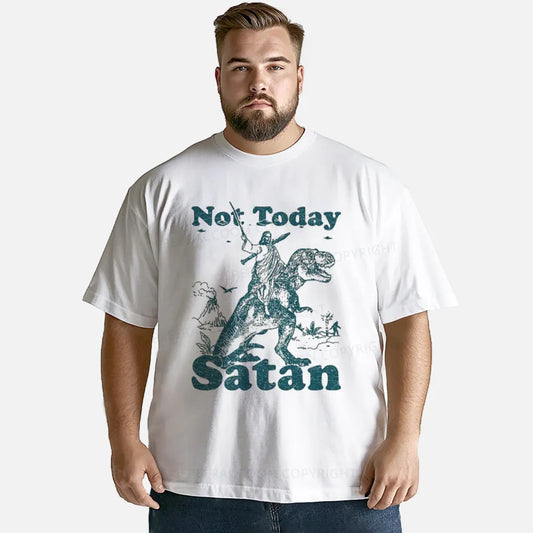 Vintage Not Today Satan Classic T-Shirt