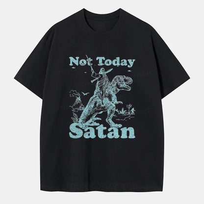 Vintage Not Today Satan Classic T-Shirt