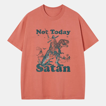 Vintage Not Today Satan Classic T-Shirt