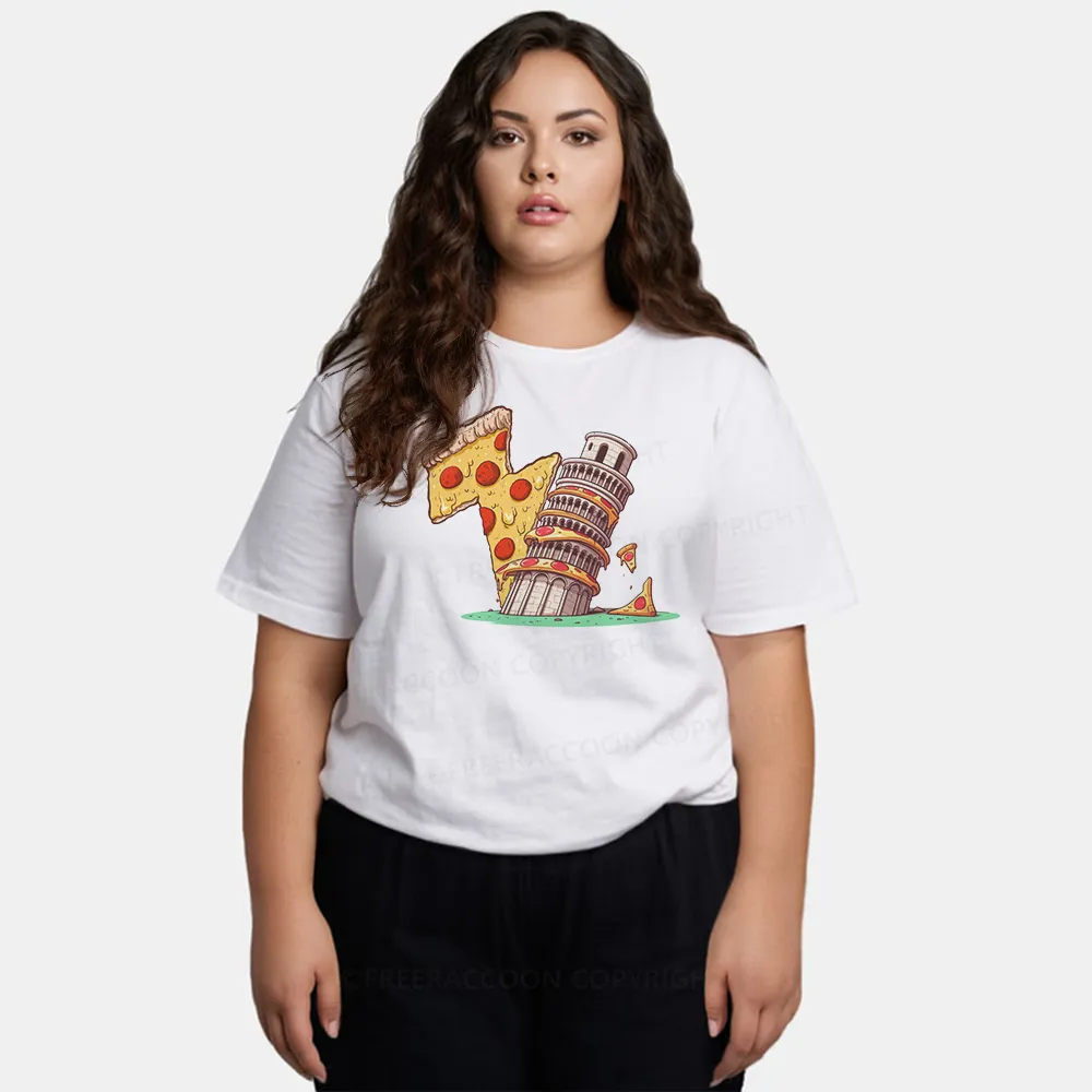 Vintage Leaning Tower Of Pizza Classic T-Shirt