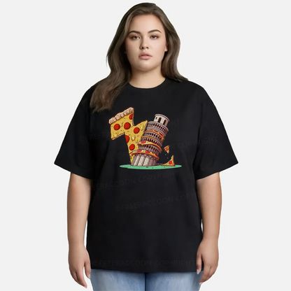 Vintage Leaning Tower Of Pizza Classic T-Shirt