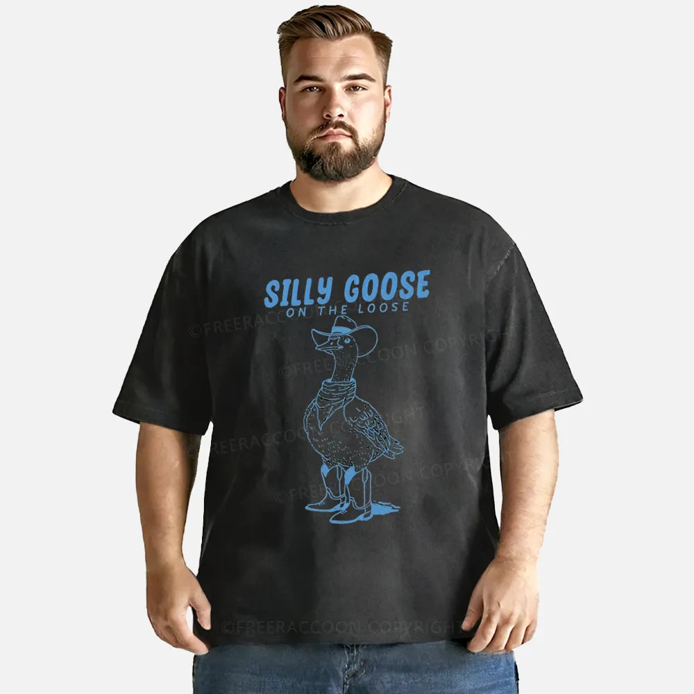 Vintage Silly Goose On The Loose Washed T-Shirt