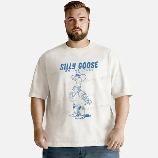 Vintage Silly Goose On The Loose Washed T-Shirt