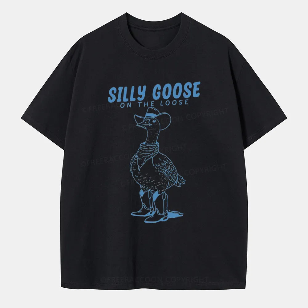 Vintage Silly Goose On The Loose Classic T-Shirt