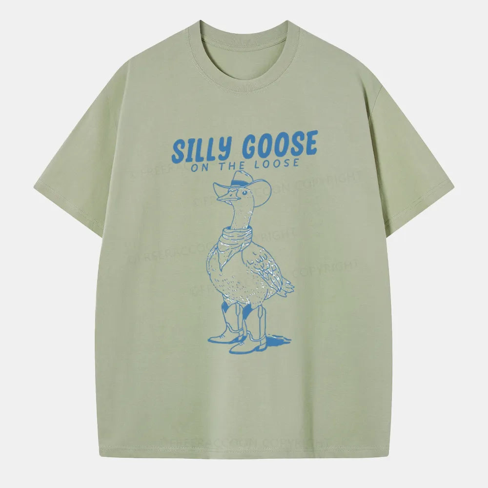 Vintage Silly Goose On The Loose Classic T-Shirt