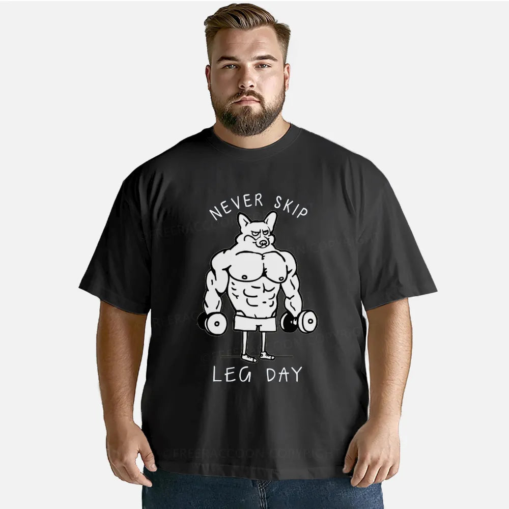 Vintage Never Skip Leg Day Classic T-Shirt