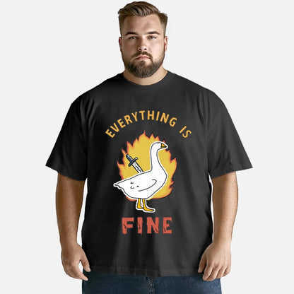 Vintage Everything Is Fine Classic T-Shirt