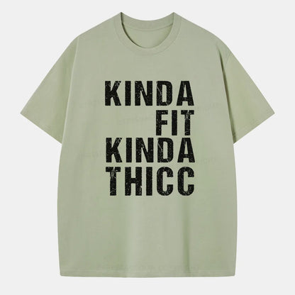 Vintage Kinda Fit Kinda Thicc Classic T-Shirt