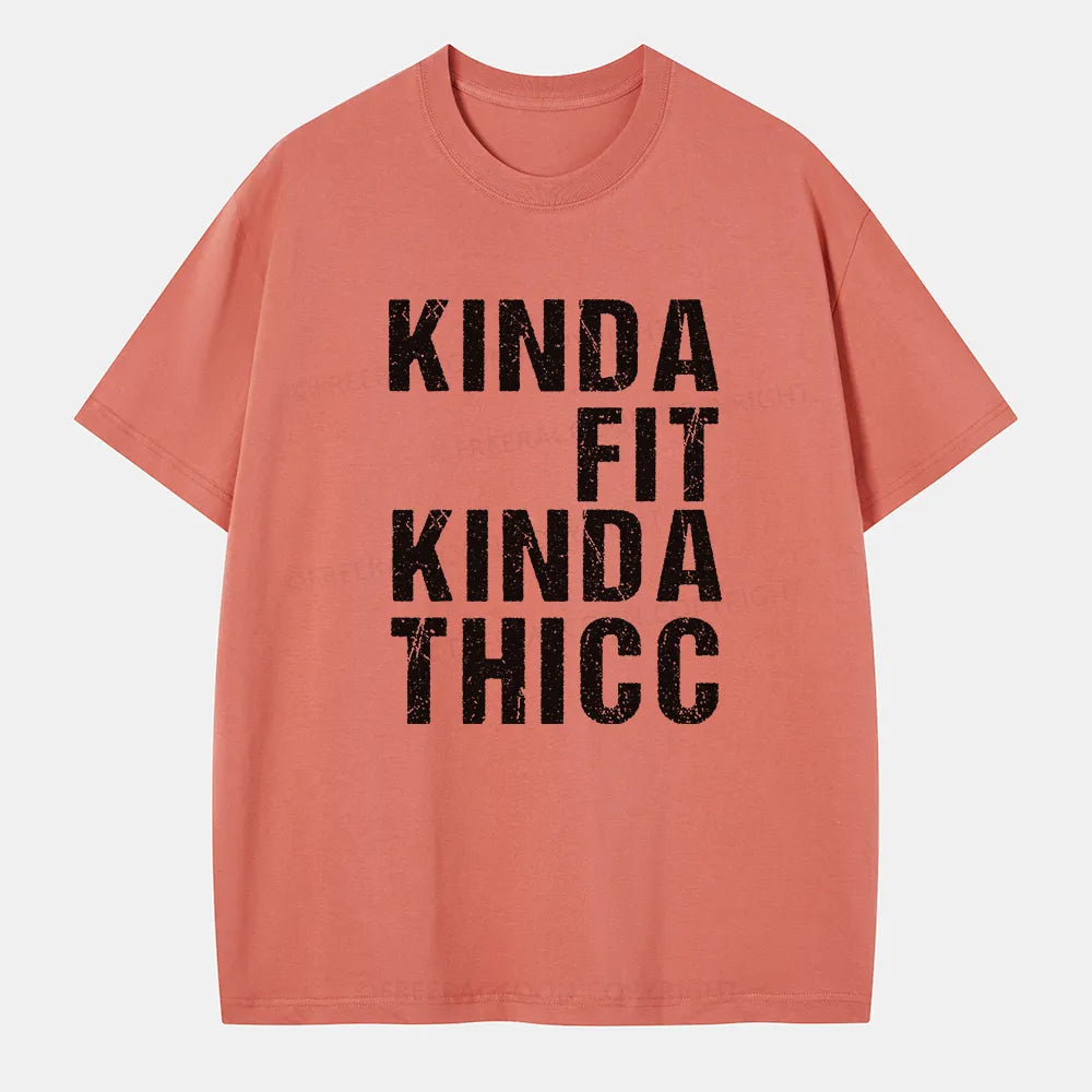 Vintage Kinda Fit Kinda Thicc Classic T-Shirt