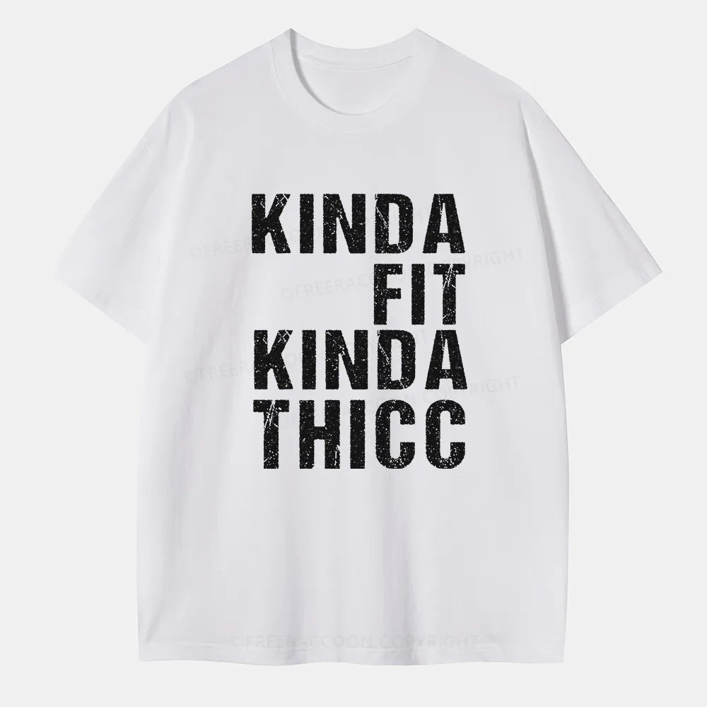 Vintage Kinda Fit Kinda Thicc Classic T-Shirt