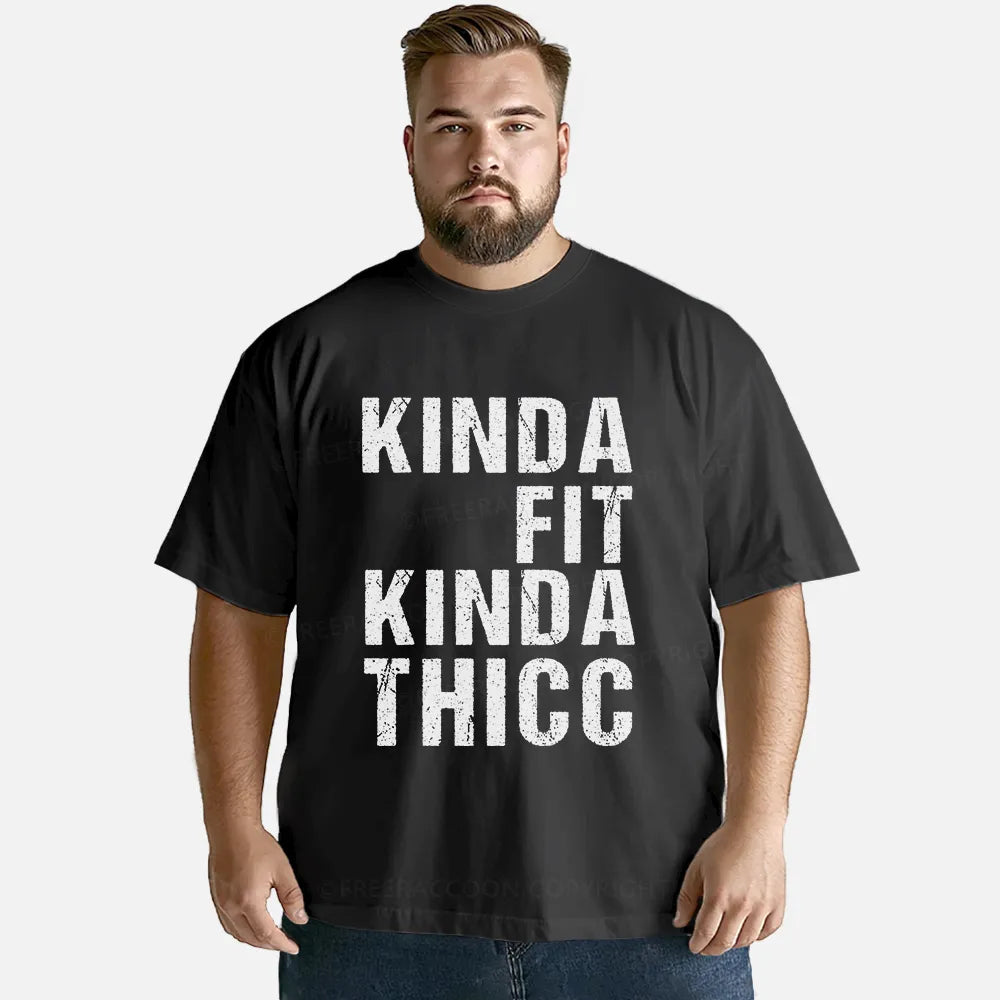 Vintage Kinda Fit Kinda Thicc Classic T-Shirt