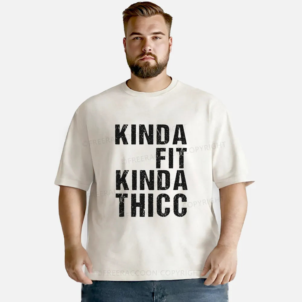 Vintage Kinda Fit Kinda Thicc Washed T-Shirt