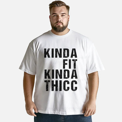 Vintage Kinda Fit Kinda Thicc Classic T-Shirt