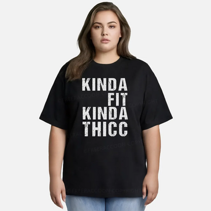 Vintage Kinda Fit Kinda Thicc Classic T-Shirt