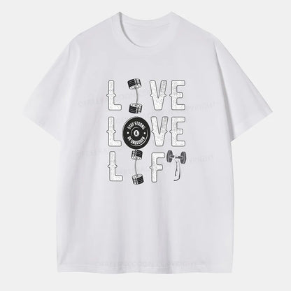 Vintage Live Love Lift Classic T-Shirt