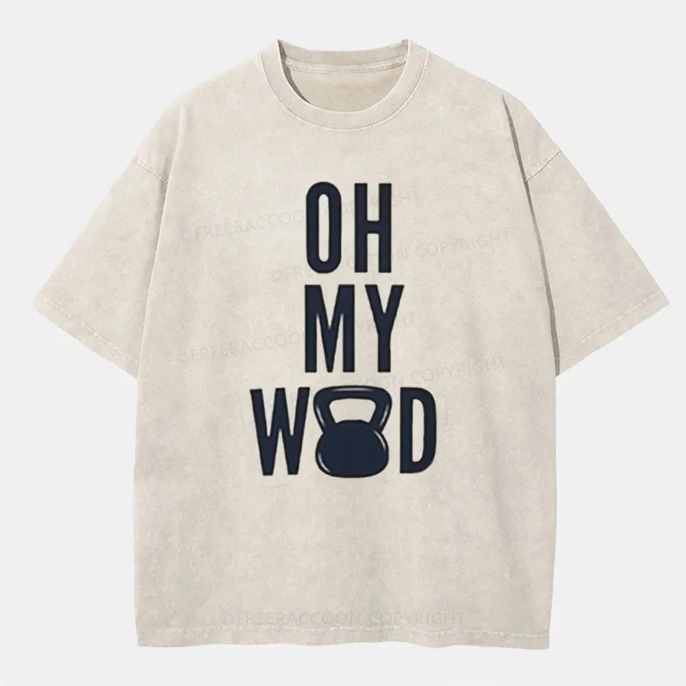 Vintage Oh My Wod Washed T-Shirt