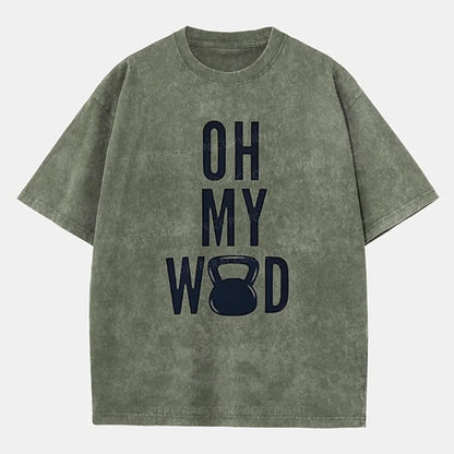 Vintage Oh My Wod Washed T-Shirt