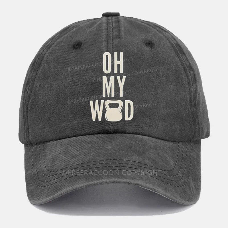 Vintage Oh My Wod Washed Cap