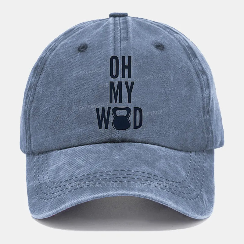 Vintage Oh My Wod Washed Cap