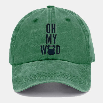 Vintage Oh My Wod Washed Cap