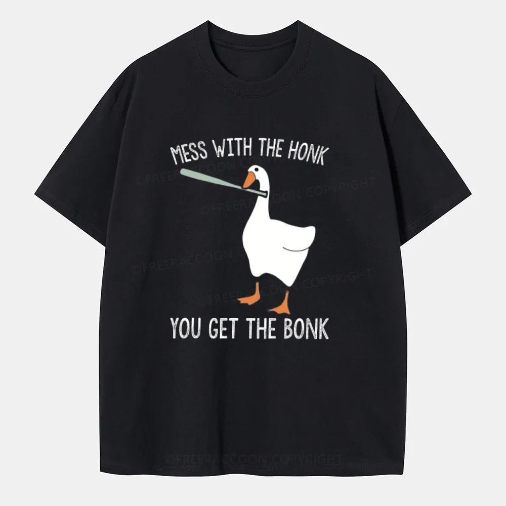 Vintage Mess With The Honk, You Get The Bonk Classic T-Shirt