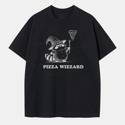 Vintage Pizza Wizzard Classic T-Shirt