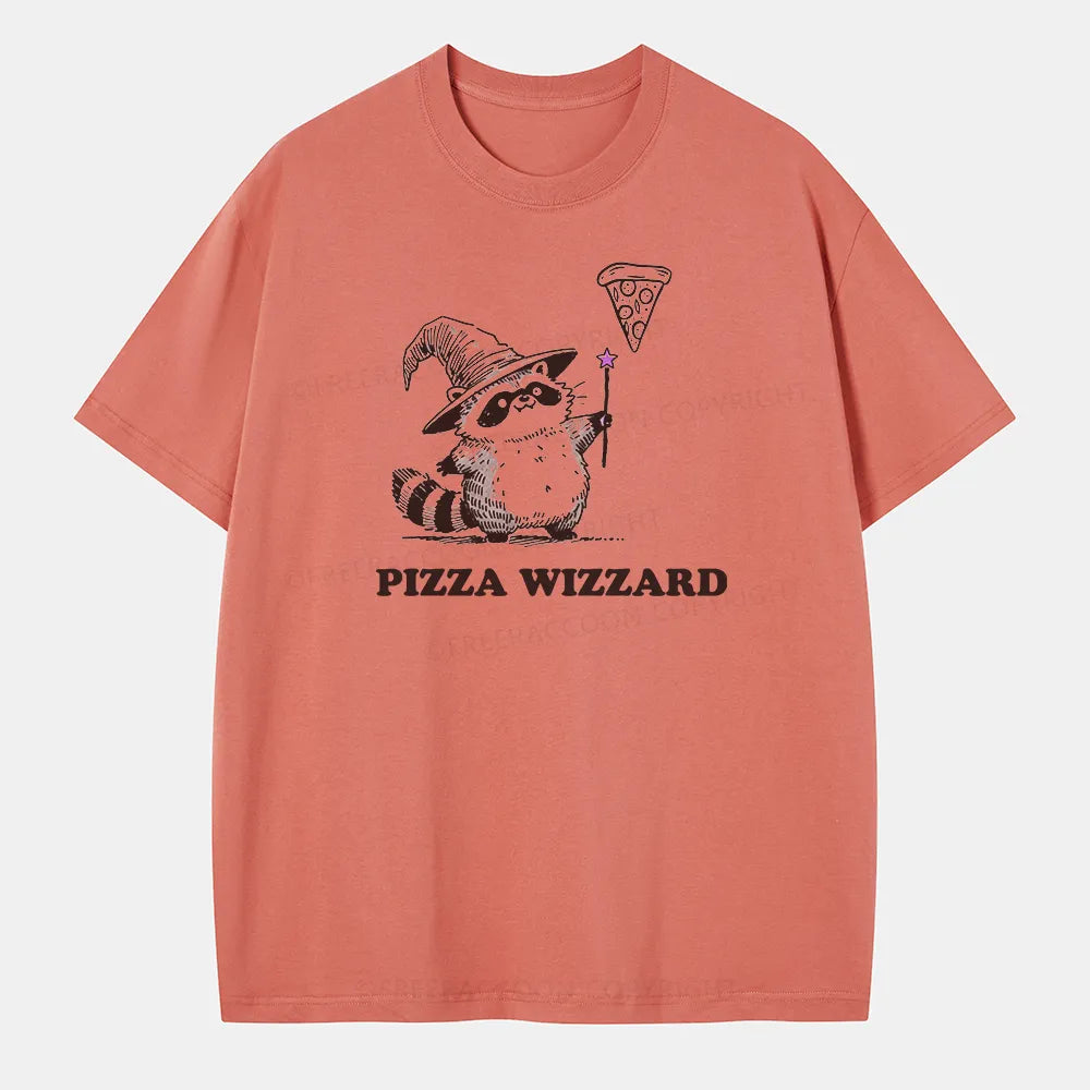 Vintage Pizza Wizzard Classic T-Shirt