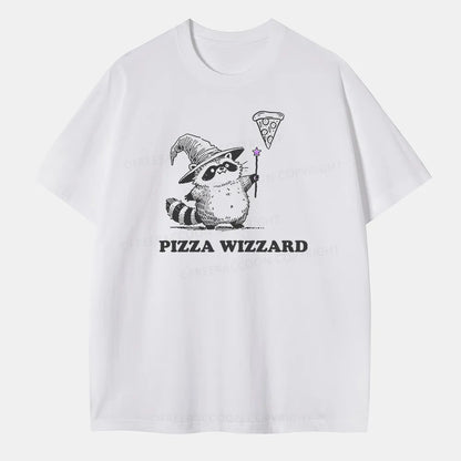 Vintage Pizza Wizzard Classic T-Shirt