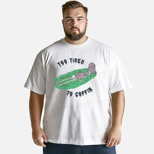 Vintage Too Tired To Coffin Classic T-Shirt