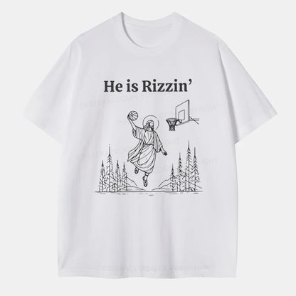 Vintage He Is Rizzin Classic T-Shirt