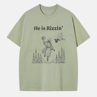 Vintage He Is Rizzin Classic T-Shirt