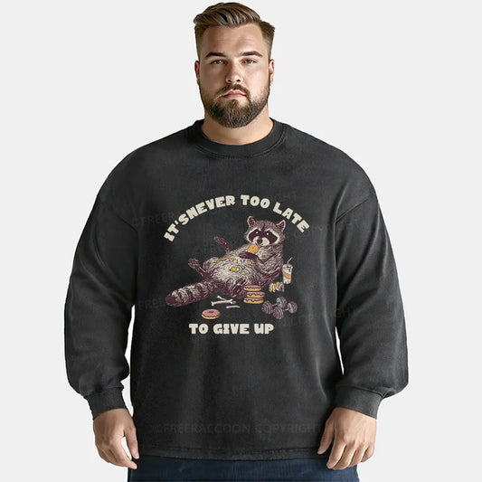 Vintage Donut Workout Washed Long Sleeve Shirt