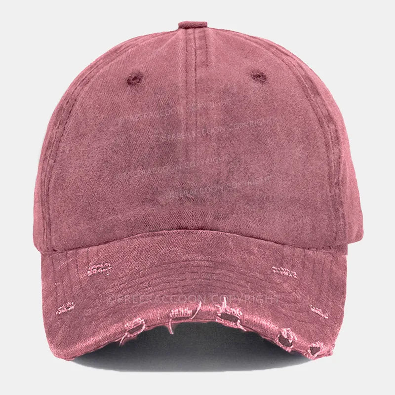 Vintage Ripped Washed Cap