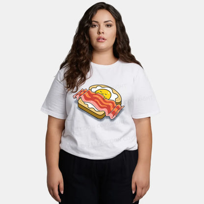 Vintage Sleepy Breakfast Classic T-Shirt