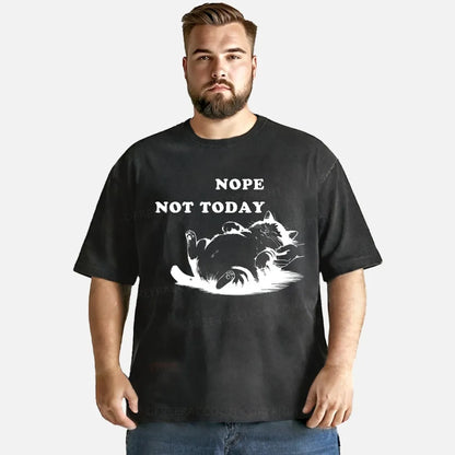 Vintage Nope, Not Today Washed T-Shirt