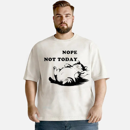 Vintage Nope, Not Today Washed T-Shirt