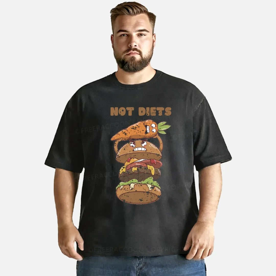 Vintage Not Diets Washed T-Shirt