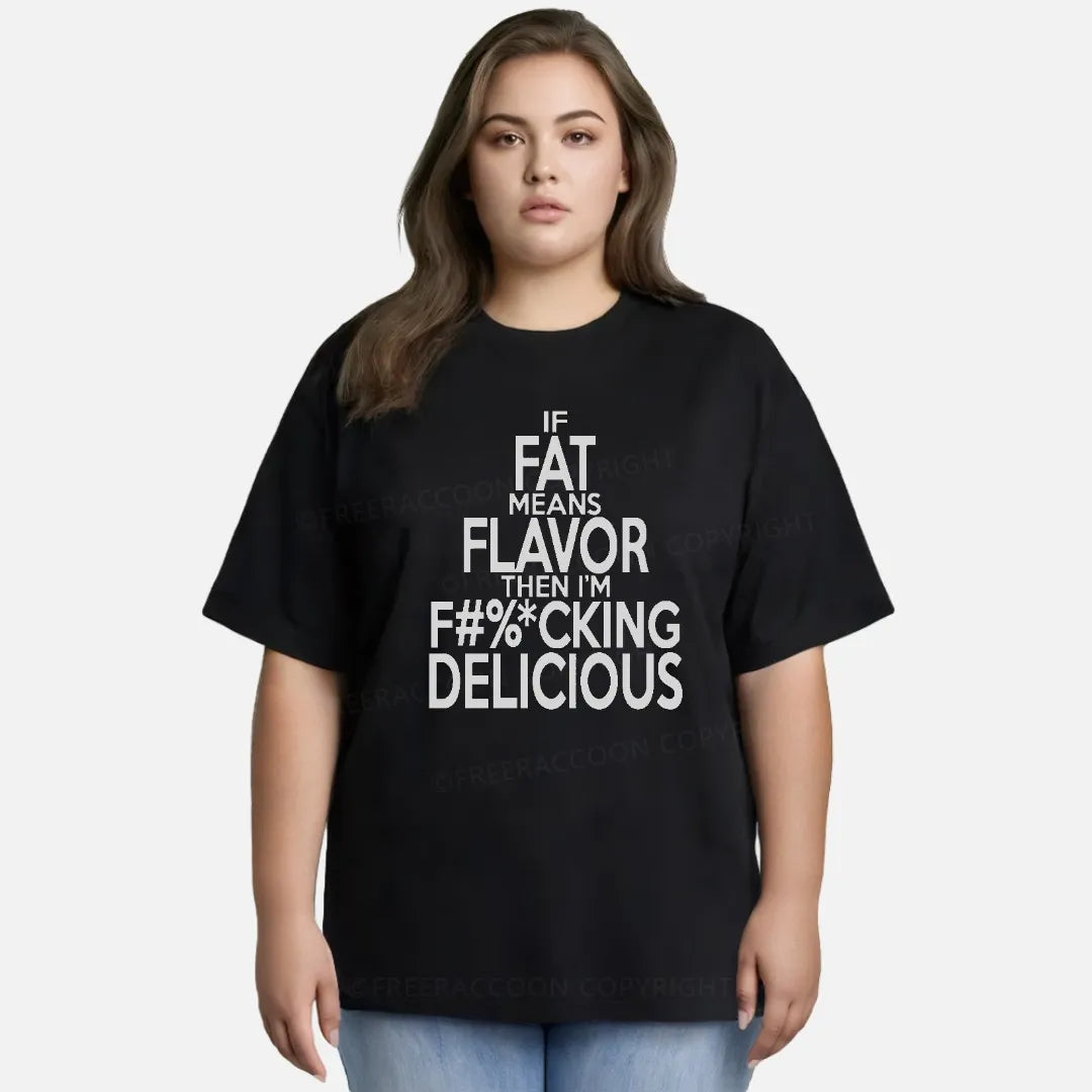 Vintage If Fat Means Flavor Classic T-Shirt