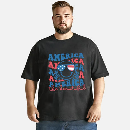 Vintage America The Beautiful Washed T-Shirt