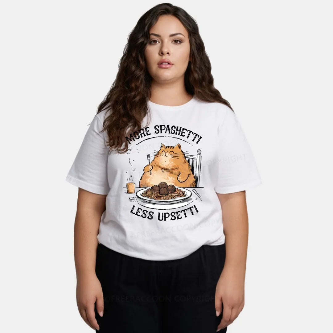 Vintage More Spaghetti, Less Upsetti Classic T-Shirt