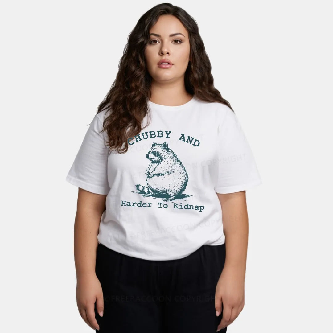 Vintage Chubby And Harder To Kidnap Classic T-Shirt