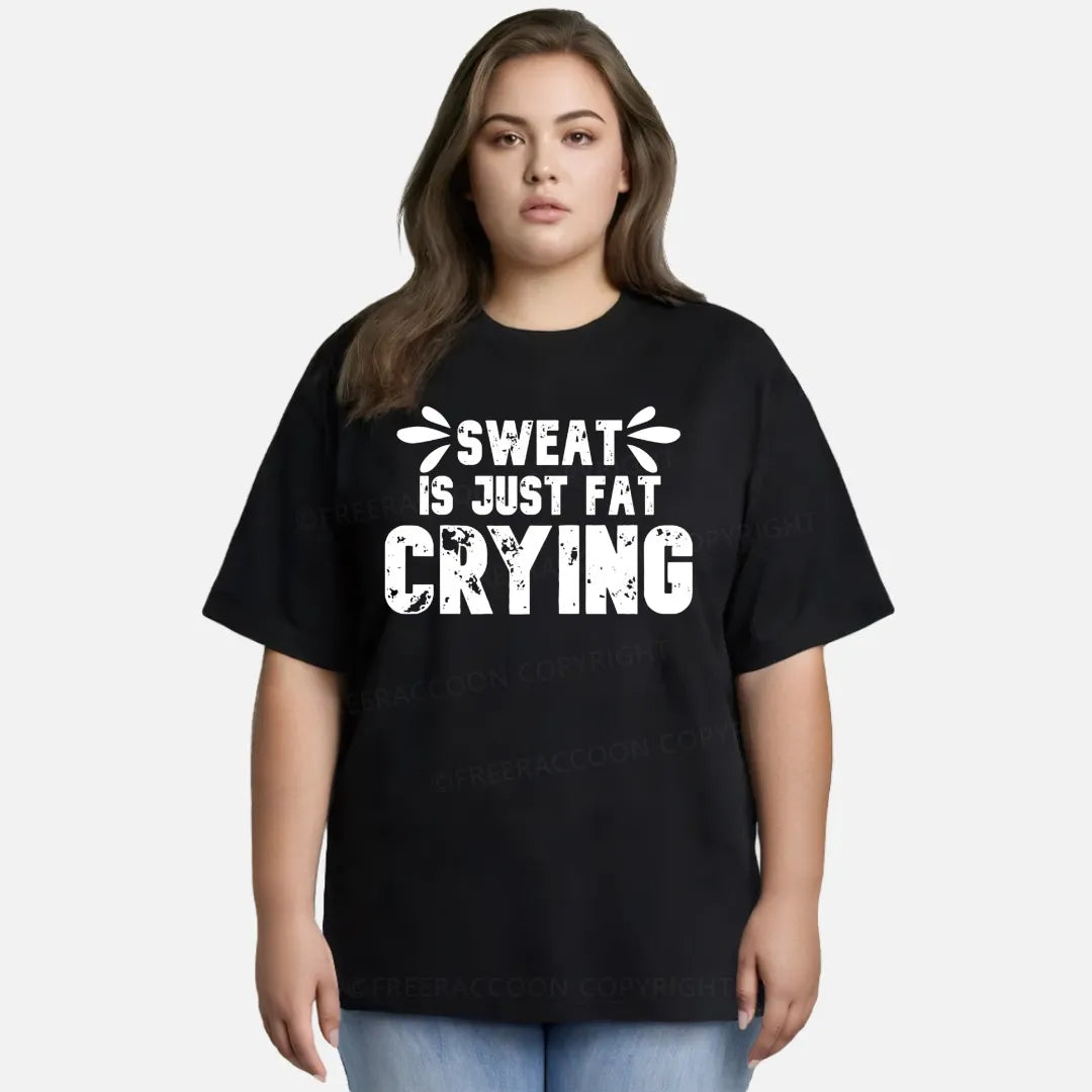 Vintage Sweat Is Just Fat Crying Classic T-Shirt