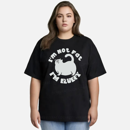 Vintage I’M Not Fat, I’M Fluffy Classic T-Shirt