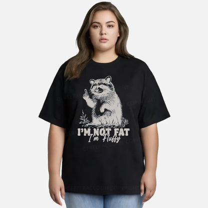 Vintage I'M Not Fat I'M Fluffy Classic T-Shirt